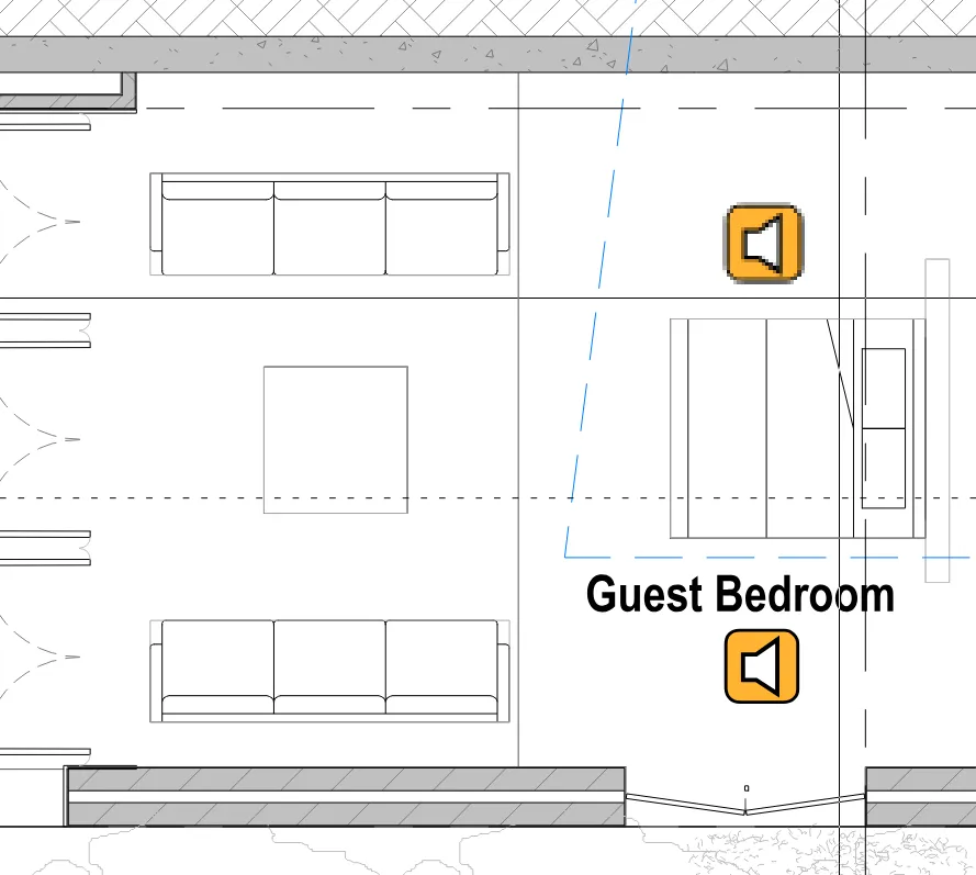 A drawing with two speaker icons: one soft and blurred raster, one razor-sharp Kolosseum vector